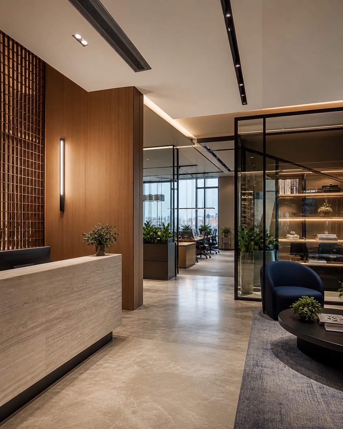 Premium corporate interior design and office fit-out in Riyadh, Saudi Arabia